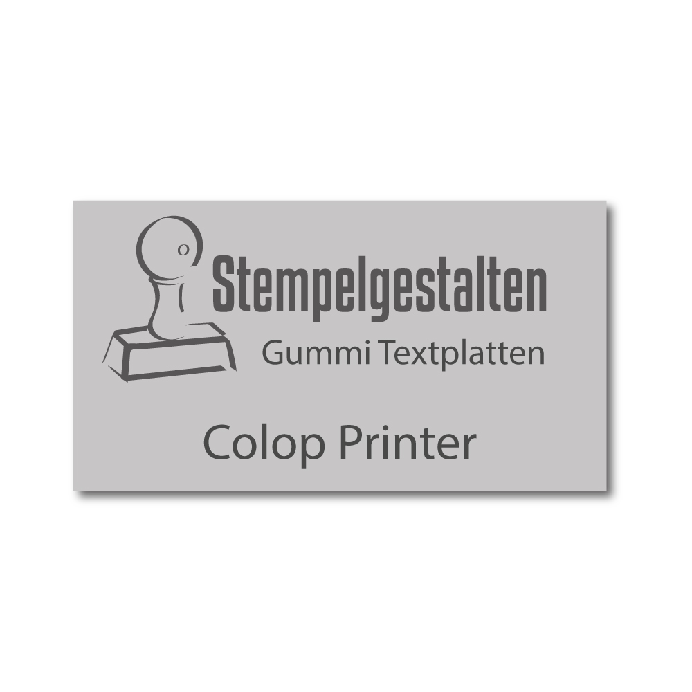 Colop Printer Textplatten