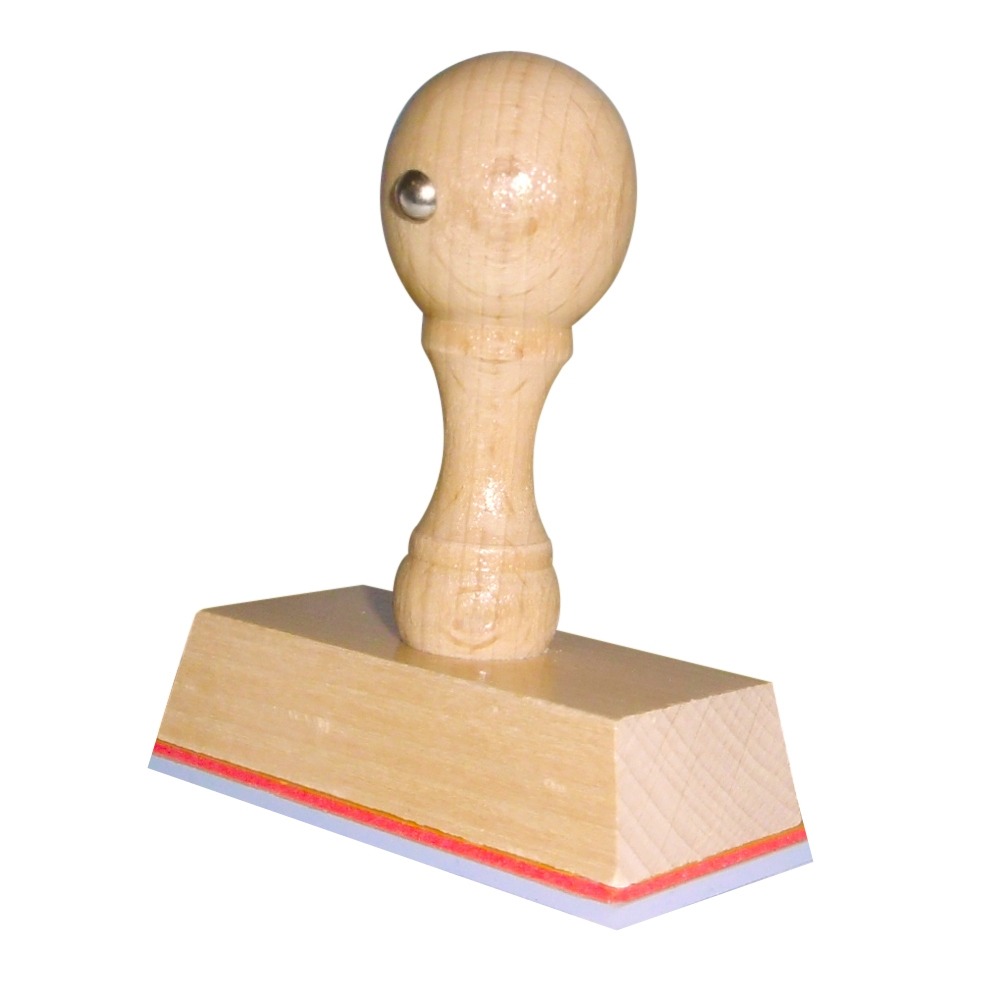 Holzstempel Rechteckig