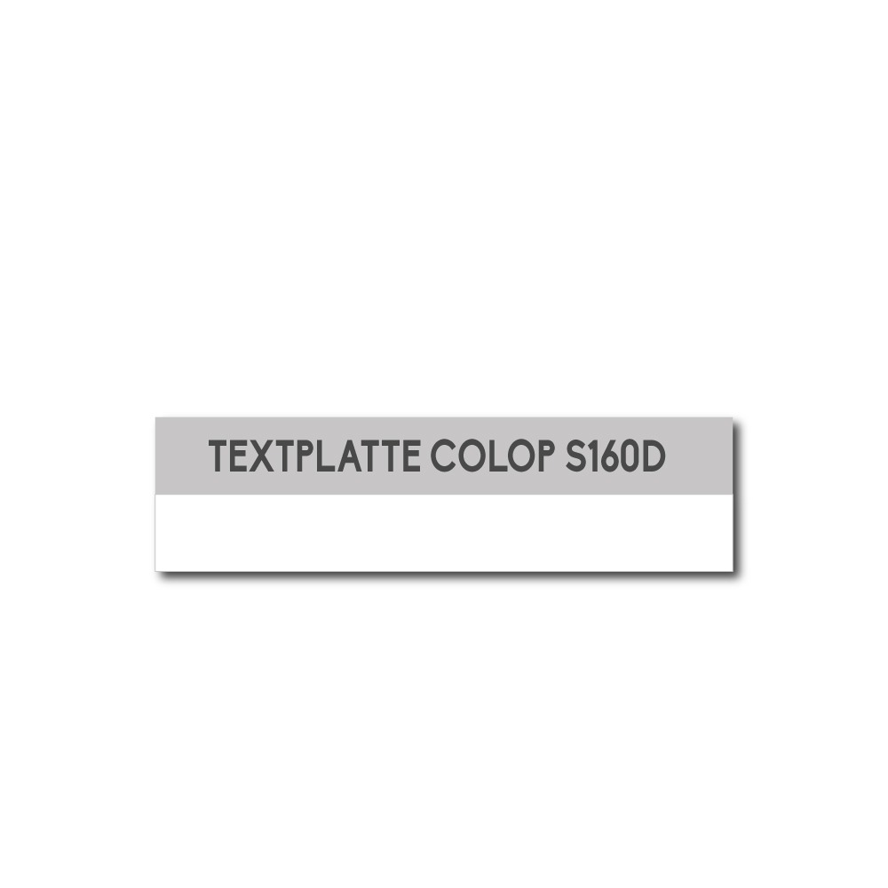 Textplatte Colop Printer S160D
