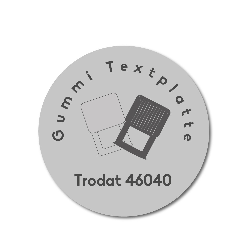 Stempelplaatje Trodat Printy 46040/4940