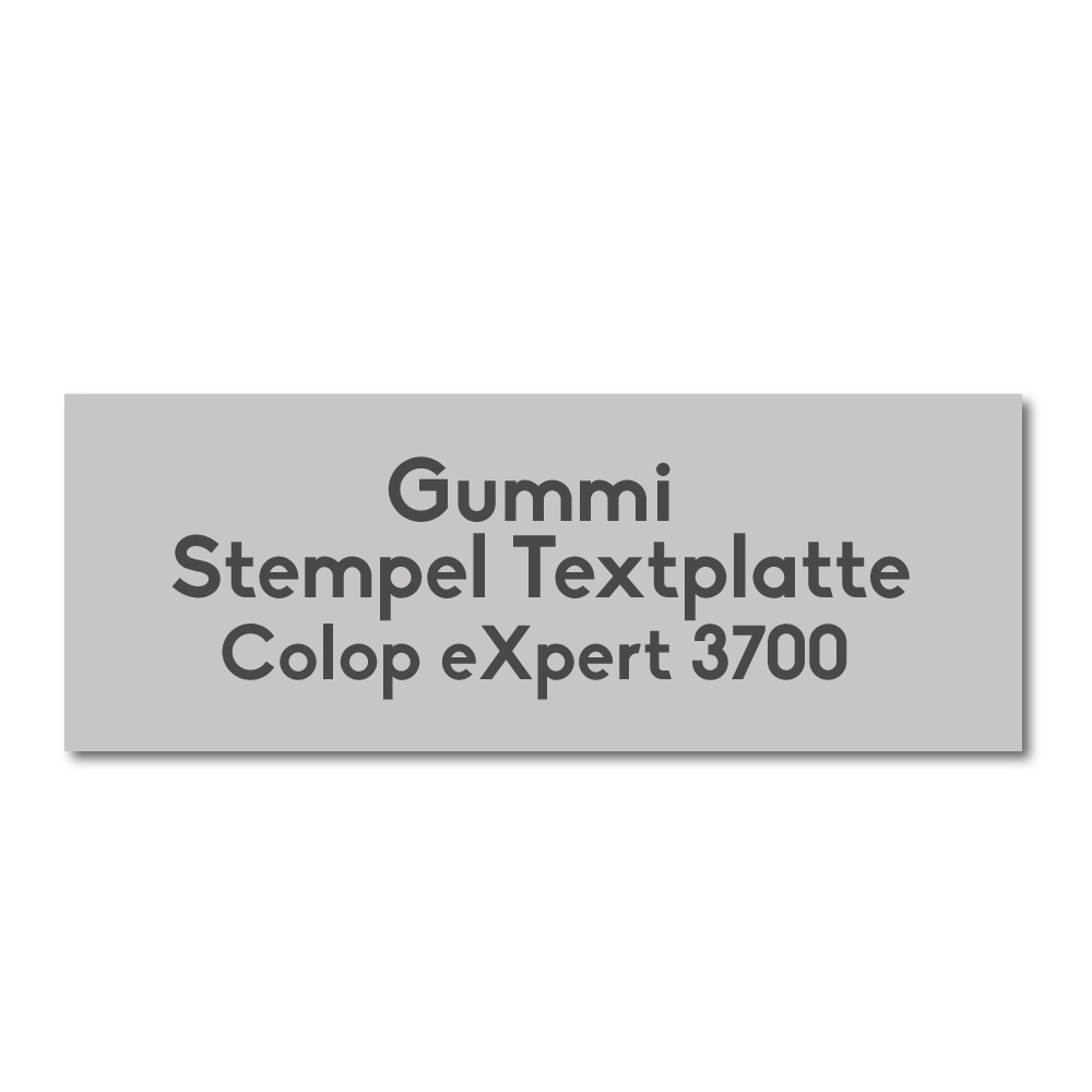 Textplatte Colop Expert 3700