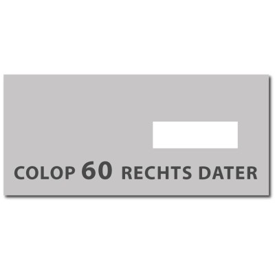 Ersatz-Stempelplatte Colop Printer 60 rechts