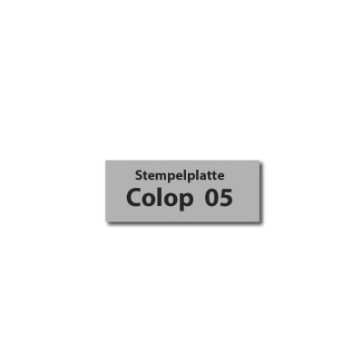 Textplatte Colop Printer 05