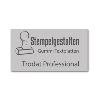 Trodat Professional Textplatten | Stempelgestalten.de