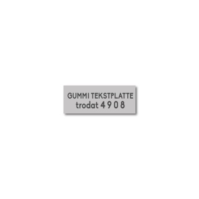 Textplatte Stempel Trodat Printy 4908