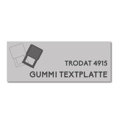 Textplatte Stempel Trodat Printy 4915