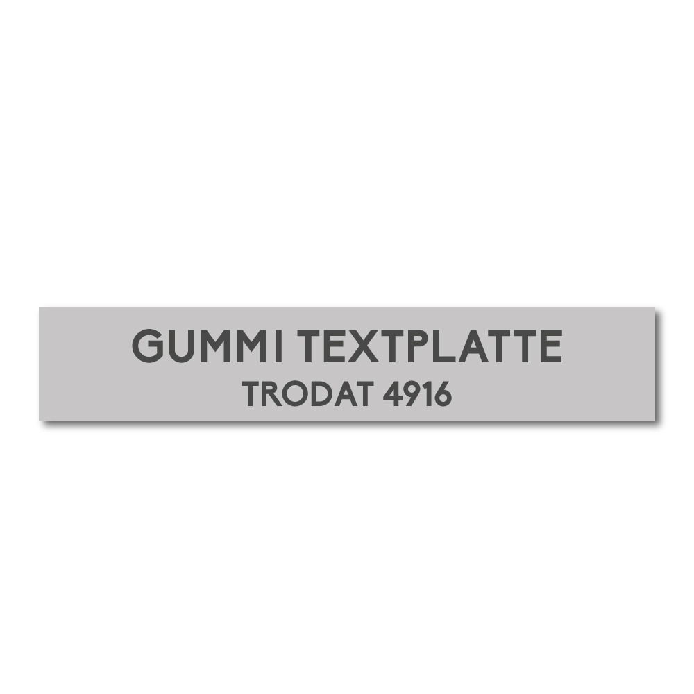 Textplatte Stempel Trodat Printy 4916